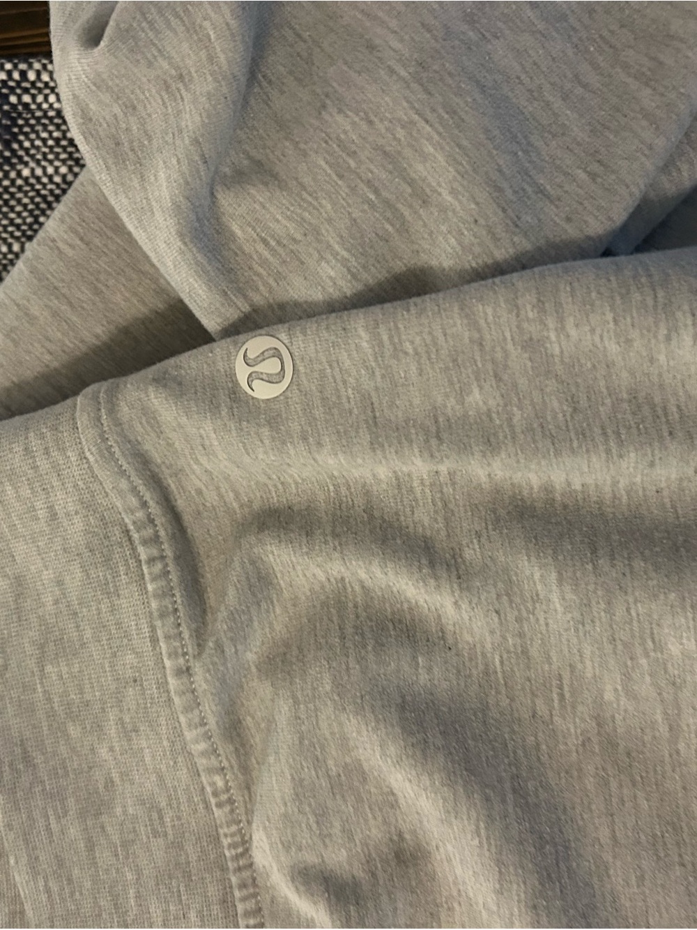 Lululemon Men’s Crewneck Sweater in Heather Gray